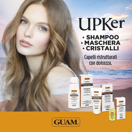 Upker Restructuring Shampoo Шампунь для распутывания и блеска волос Guam — фото 3