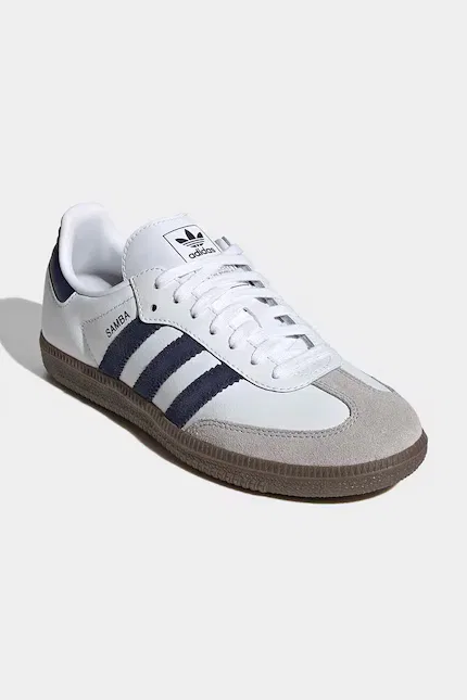 Кроссовки детские SAMBA OG Adidas Originals, белый — фото 2