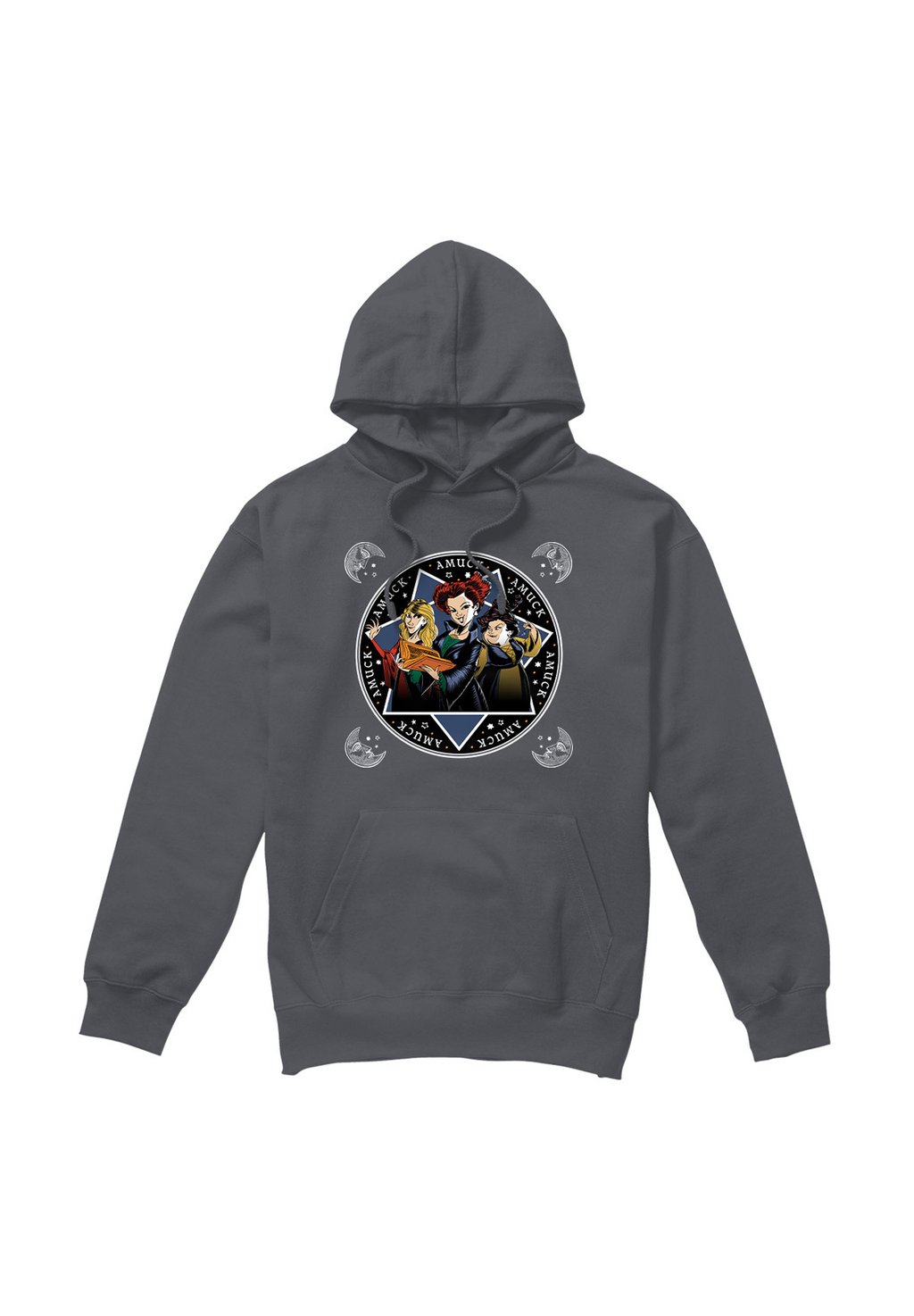 

Толстовка HOCUS POCUS SANDERSON SISTERS AMUCK Disney, антрацит
