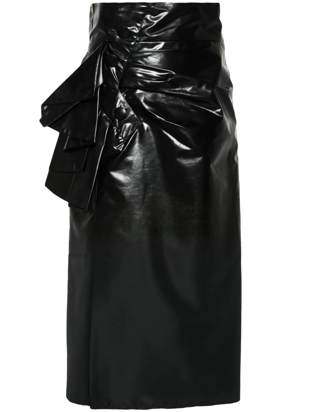

Юбка миди MAISON MARGIELA, черный