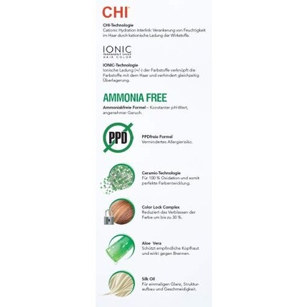 Женский парфюм для волос Chi Ionic Shine Shades Liquid Color Hair Color, 6c, 89 Ml — фото 2