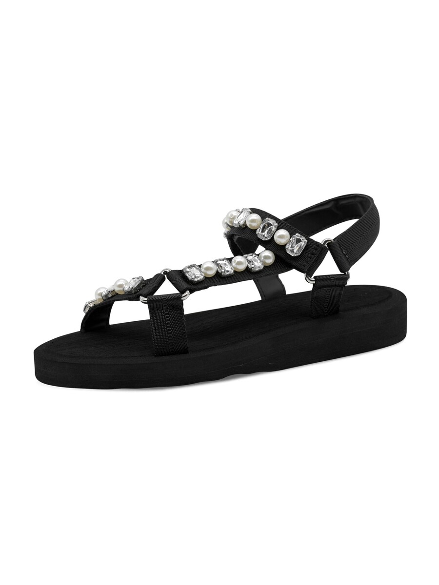 Сандалии с ремешками Tamaris, Black