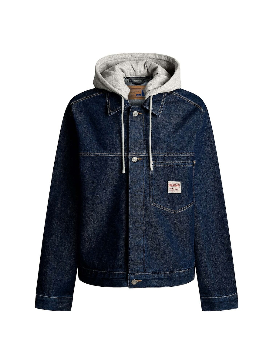 

Куртка межсезонная Red Bull Racing x Pepe Jeans Red Bull Racing, темно-синий