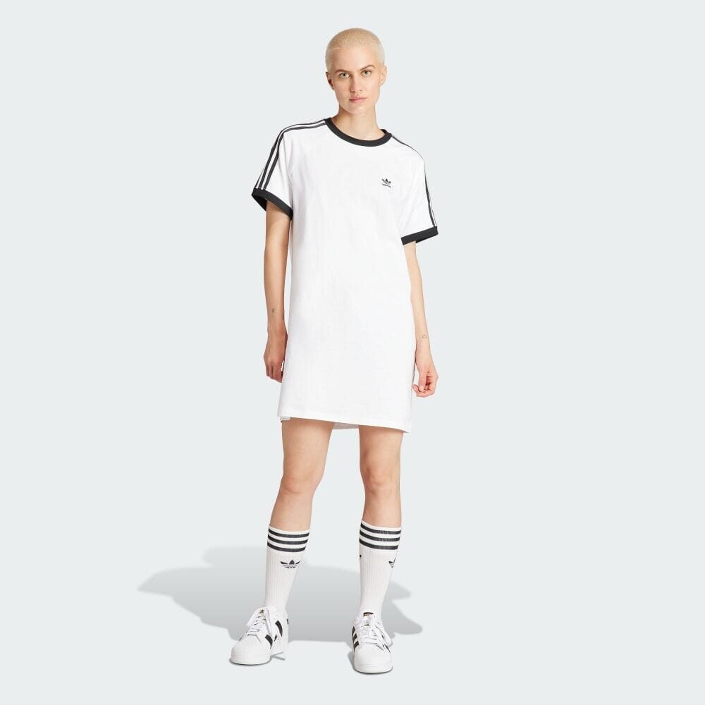 

Платье Adidas Three Stripes Raglan Dress, белый