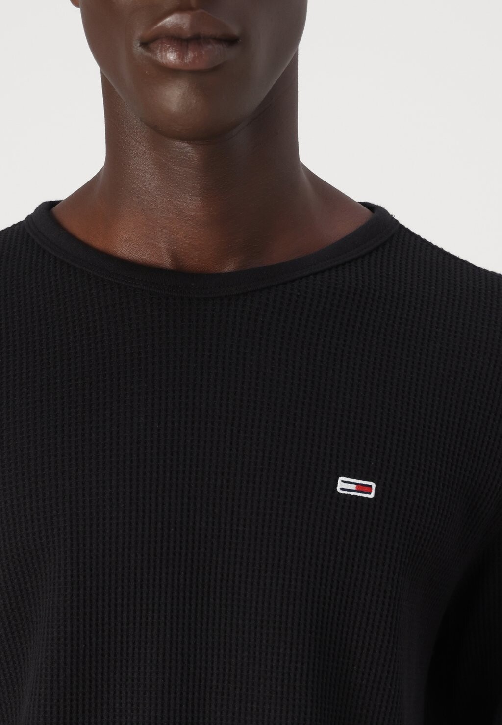 

Топ с длинными рукавами SLIM TEE Tommy Jeans, черный