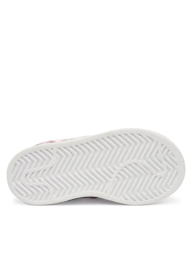 Кроссовки Superstar II Cf I JQ2003 Adidas, мультиколор/розовый — фото 4