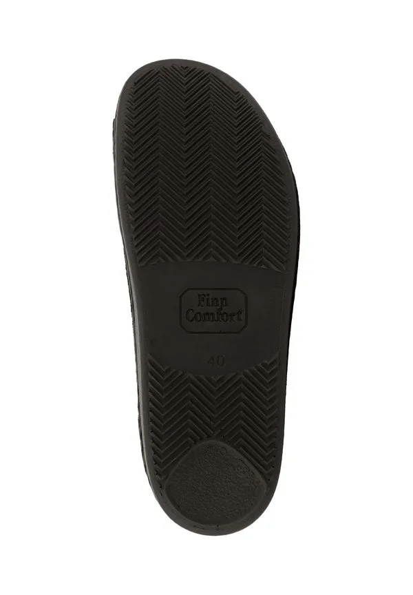 Финские комфортные мулы Finn Comfort, Schwarz — фото 3