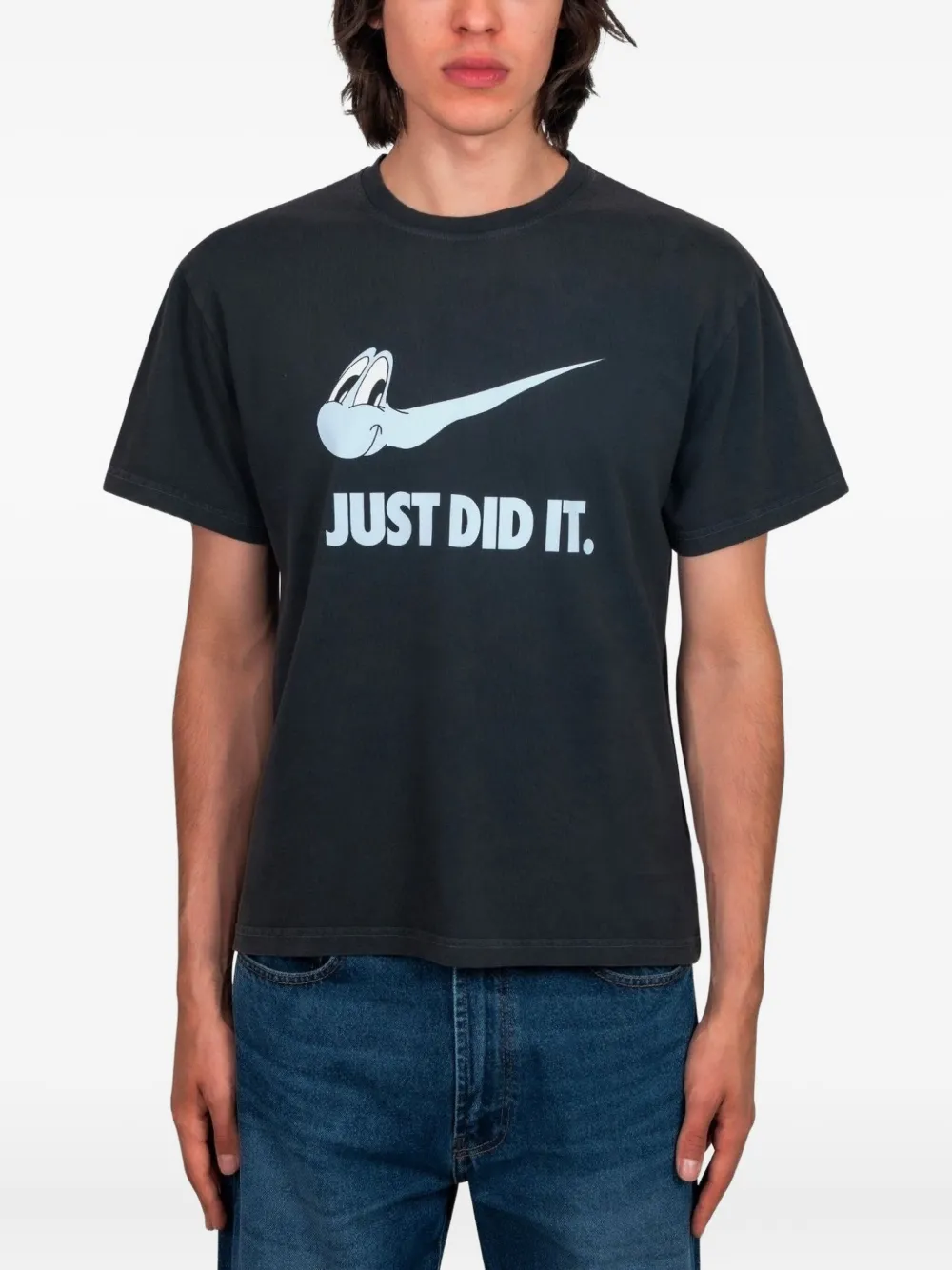 

Футболка с графичным принтом CARNE BOLLENTE, черный