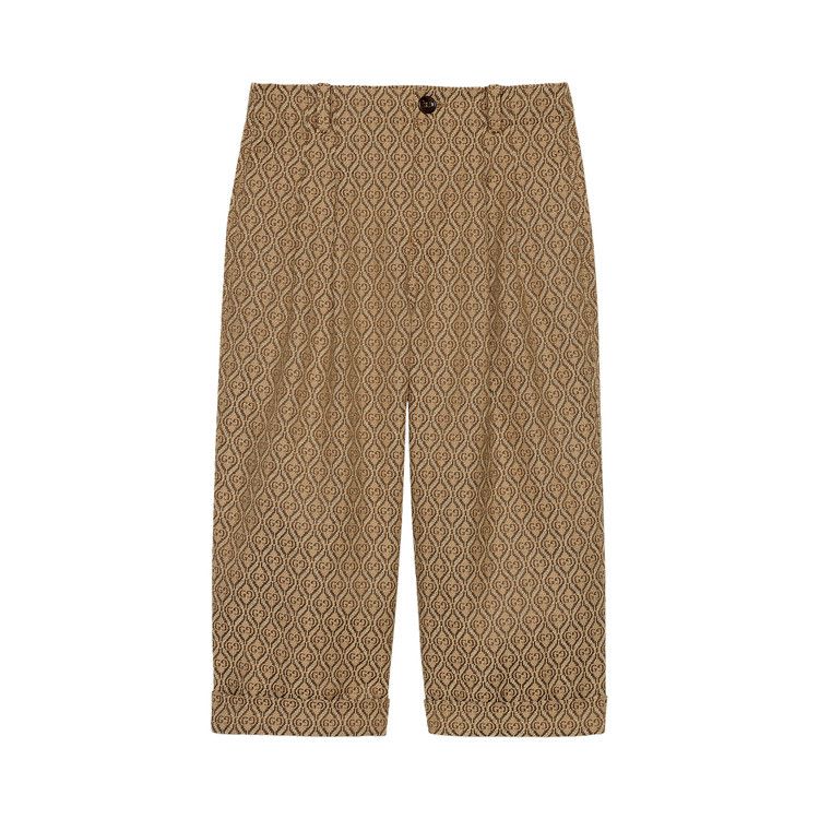 

Брюки Gucci Kids GG Supreme Trousers, Brown