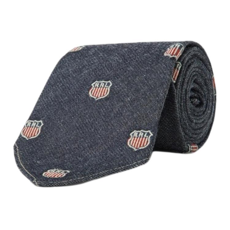 

Polo Ralph Lauren Хлопковый галстук мужской темно-синий, Dark Blue