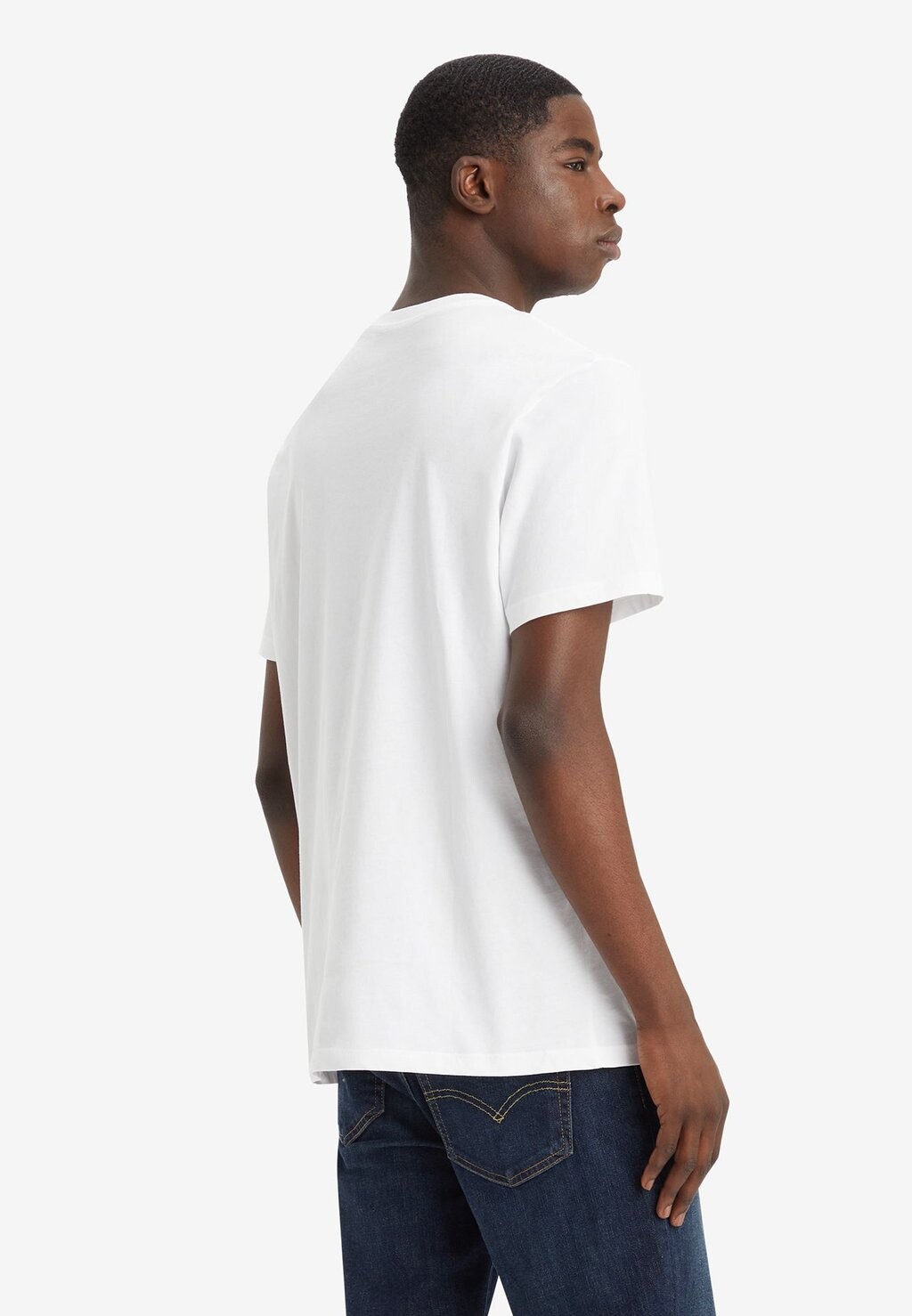 футболка с принтом Housemark Graphic Levi's, цвет bw logo dress blues — фото 2