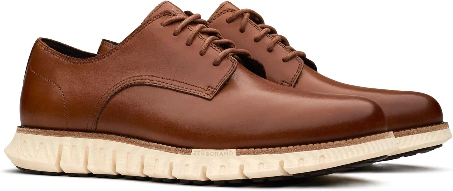 Туфли Mens COLE HAAN - Zerogrand Wing Oxford, British Tan Ivory — фото 2