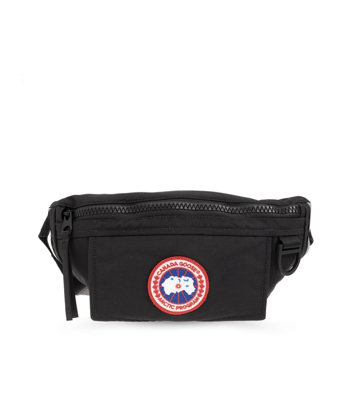 

Поясная сумка с логотипом Canada Goose, черный