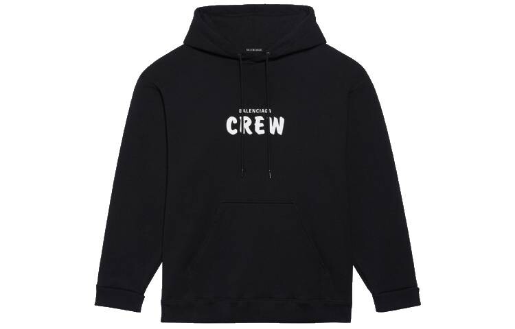 

Толстовка мужская Balenciaga Crew, черный