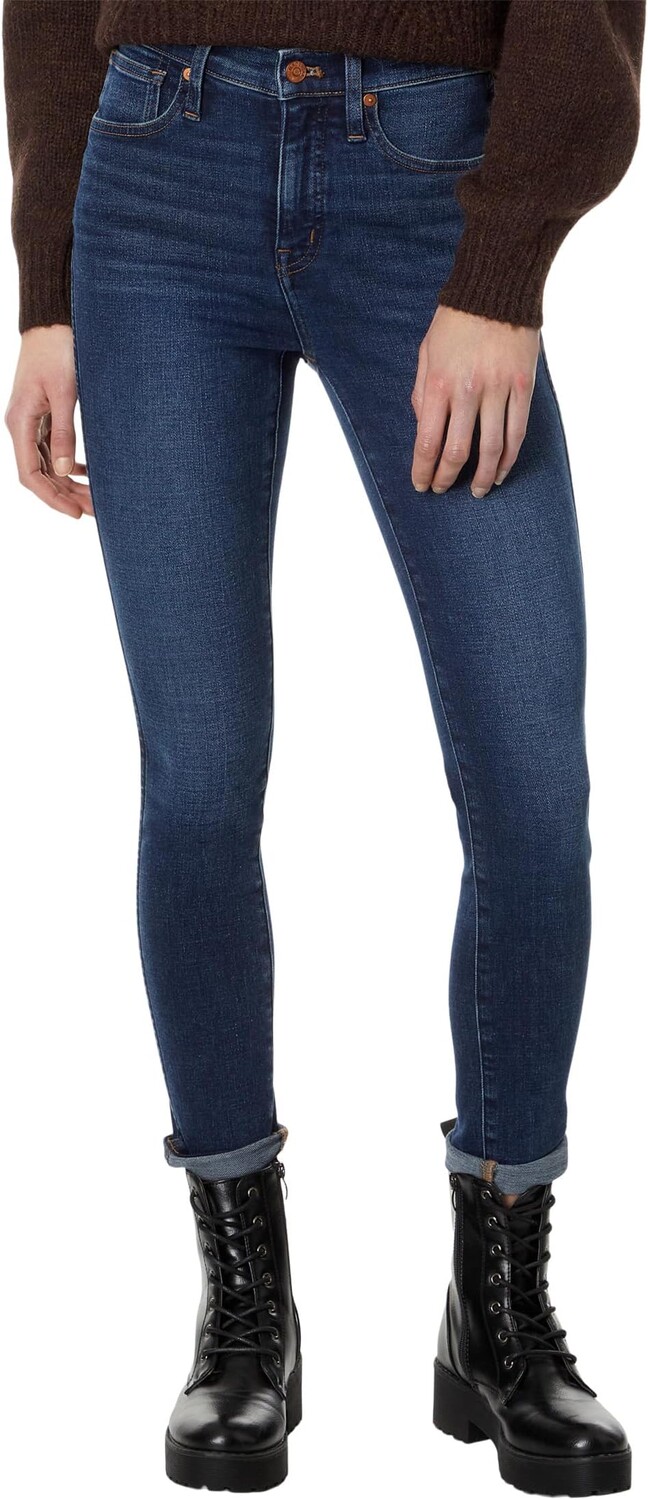 

Джинсы Madewell 10" High-Rise Skinny Jeans in Kingston Wash, цвет Kingston