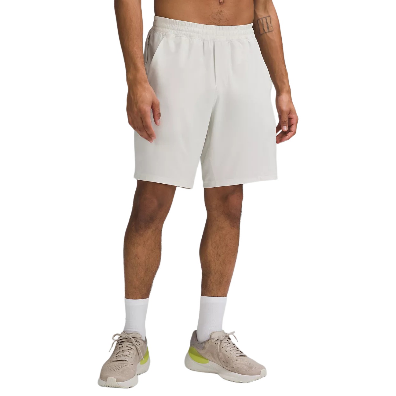 

Повседневные шорты Pace Breaker для мужчин Lululemon, Glaze Pink/Scuba