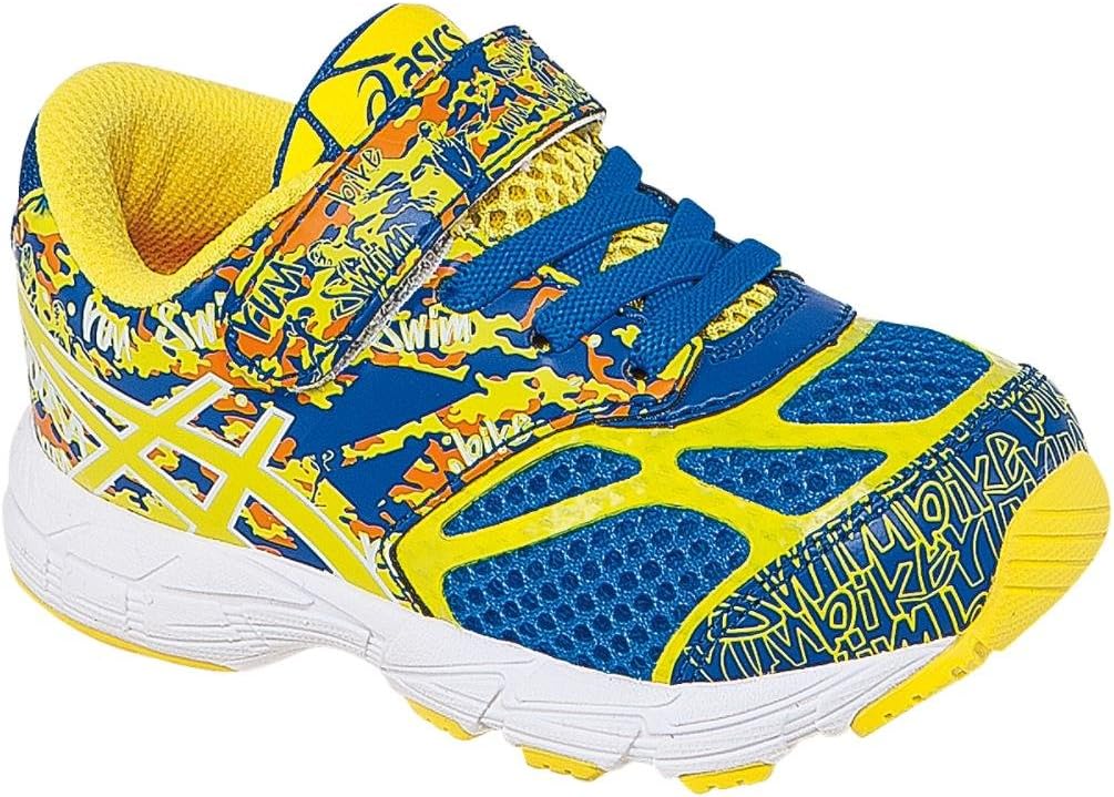 

Кроссовки для бега ASICS Noosa TRI 10 TS (для малышей), синий/желтый/оранжевый