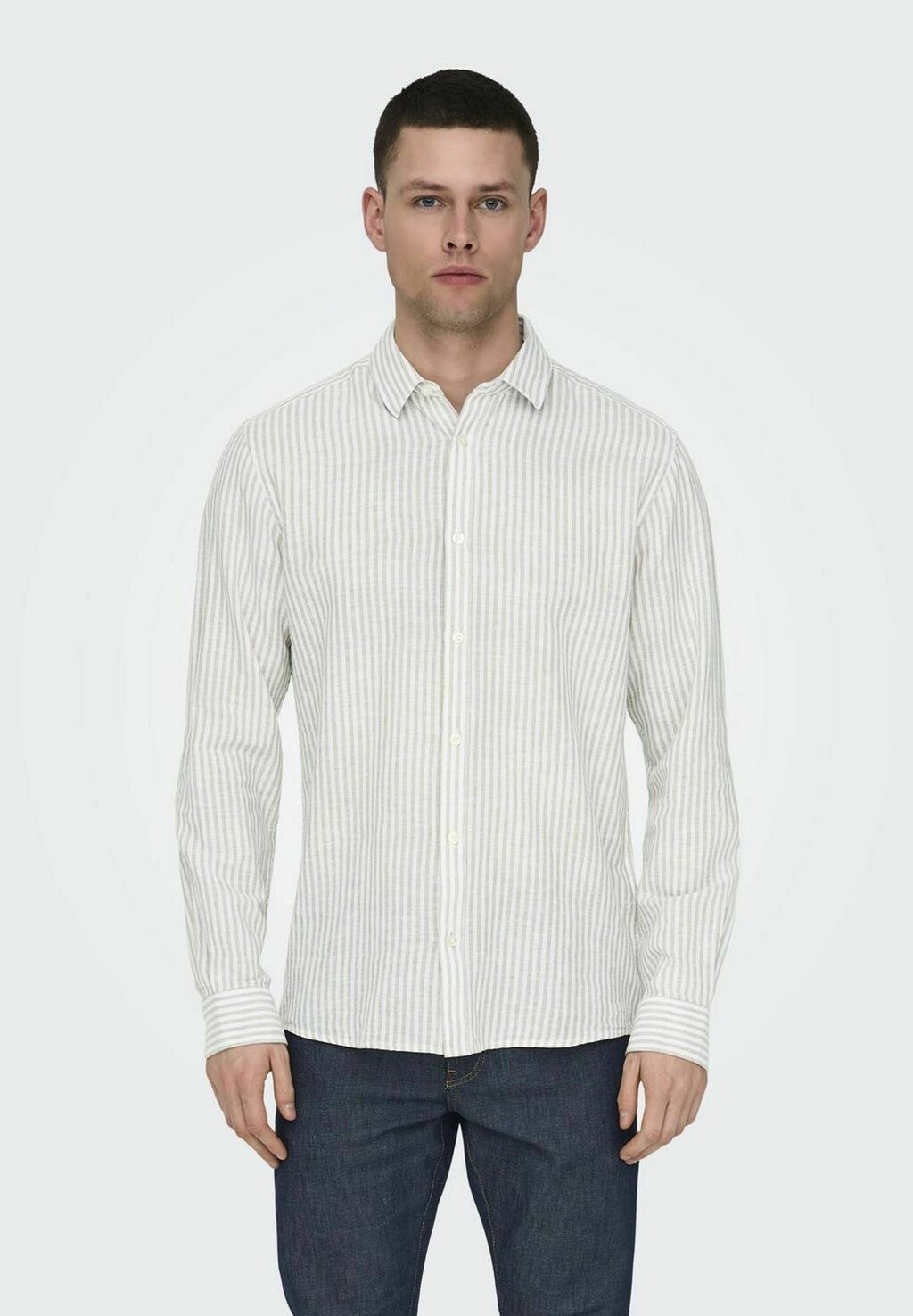 

Рубашка ONSCAIDEN STRIPE Only & Sons, светло-коричневый