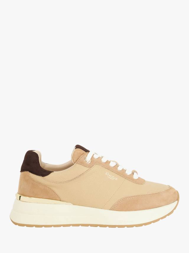 Кроссовки Emotion Lace Up из натуральной кожи Dune London, Camel