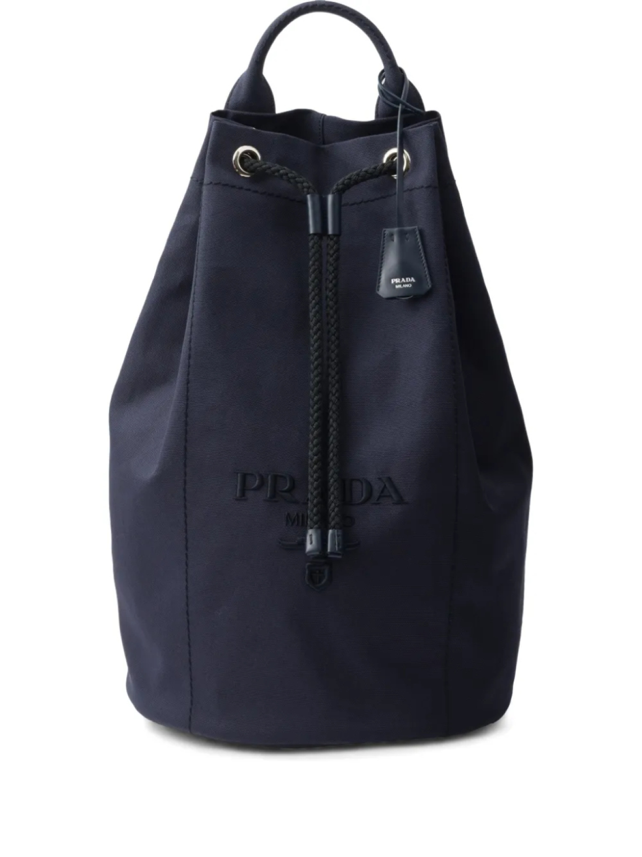 

Prada рюкзак с кулиской, синий
