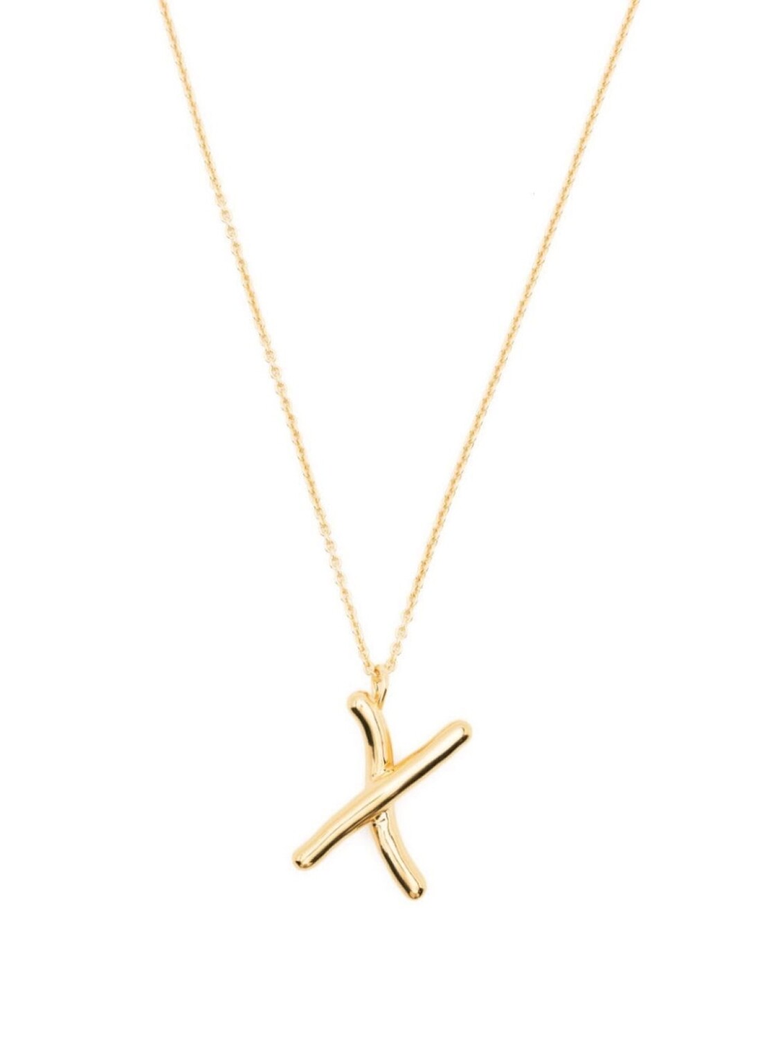 

Колье Curly Molten Initial Missoma, золотой
