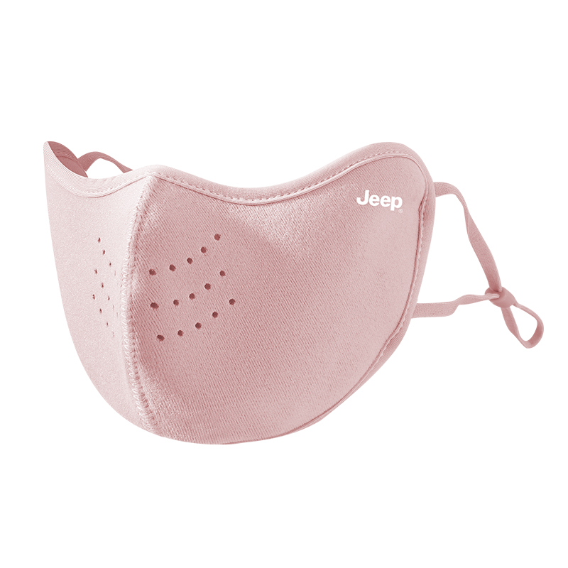 

Утолщенная маска для лица Unisex Jeep, розовый