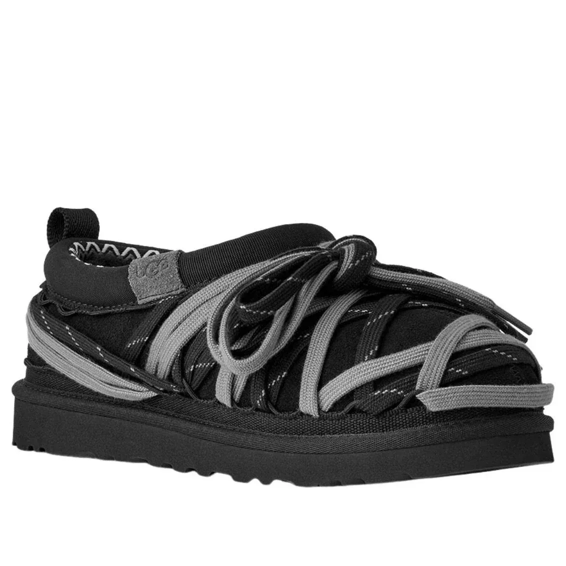 Мюли UGG Tasman Lace, черные — фото 2