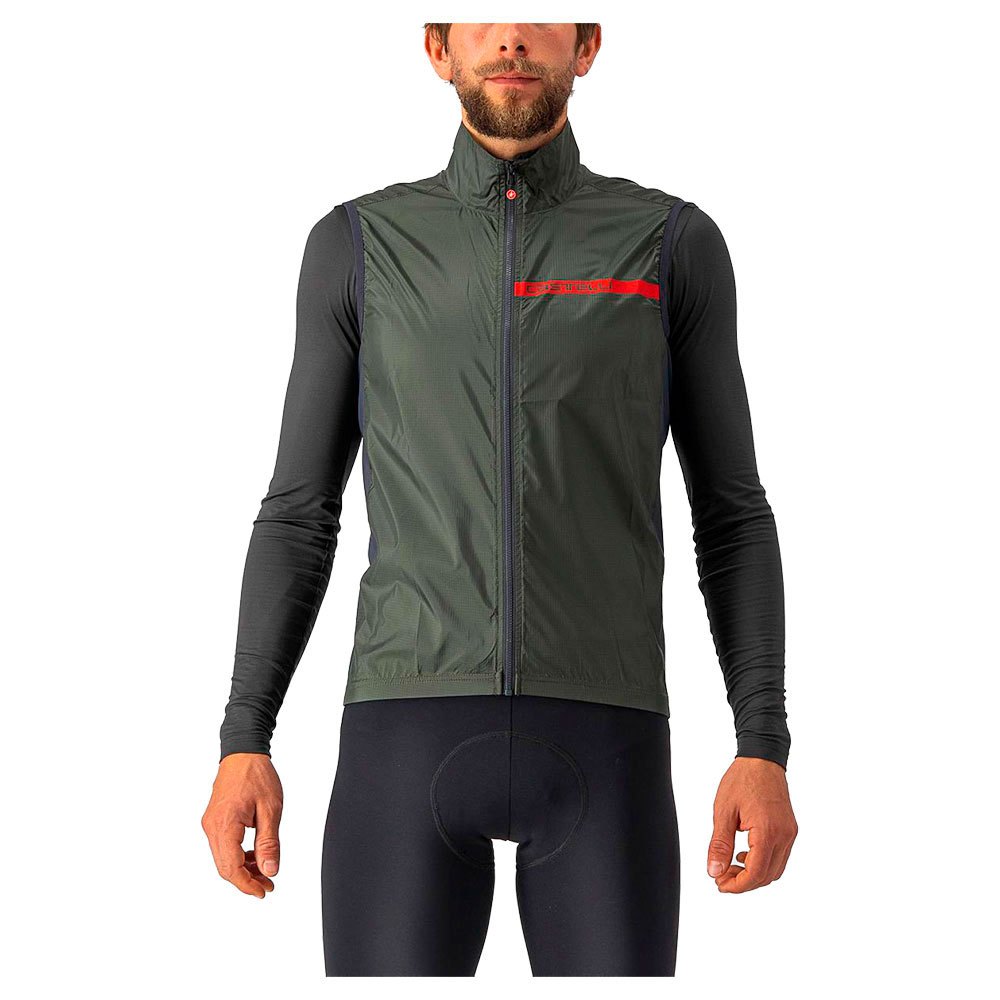 

Жилет Castelli Squadra Stretch, зеленый