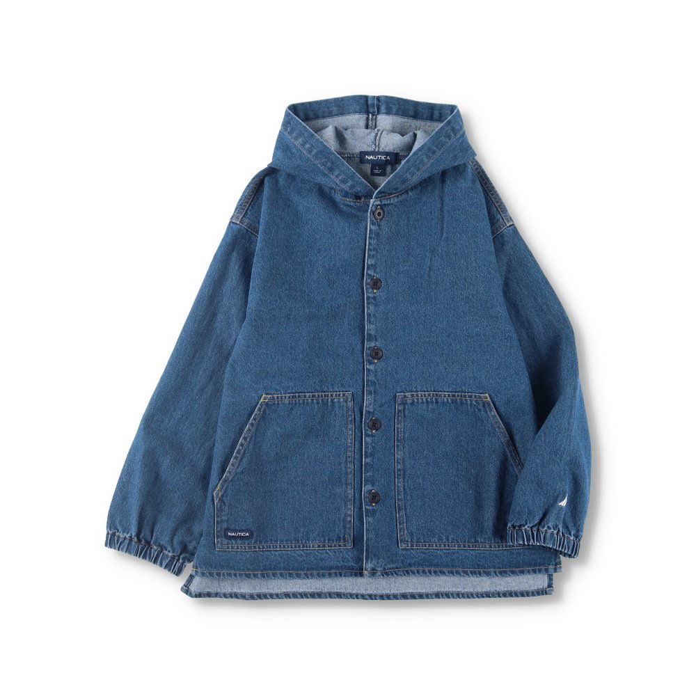 Джинсовая рубашка-куртка Nautica, Navy blue — фото 2