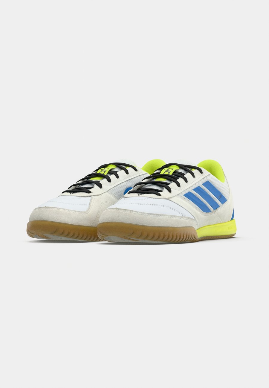 Кроссовки Adidas Performance TOP SALA COMPETITON II INDOOR, Footwear White/Lucid Ray Blue/Solar Yellow/White — фото 3
