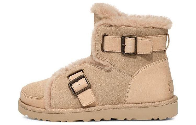 Ботинки зимние женские UGG Dune Mini, коричневый