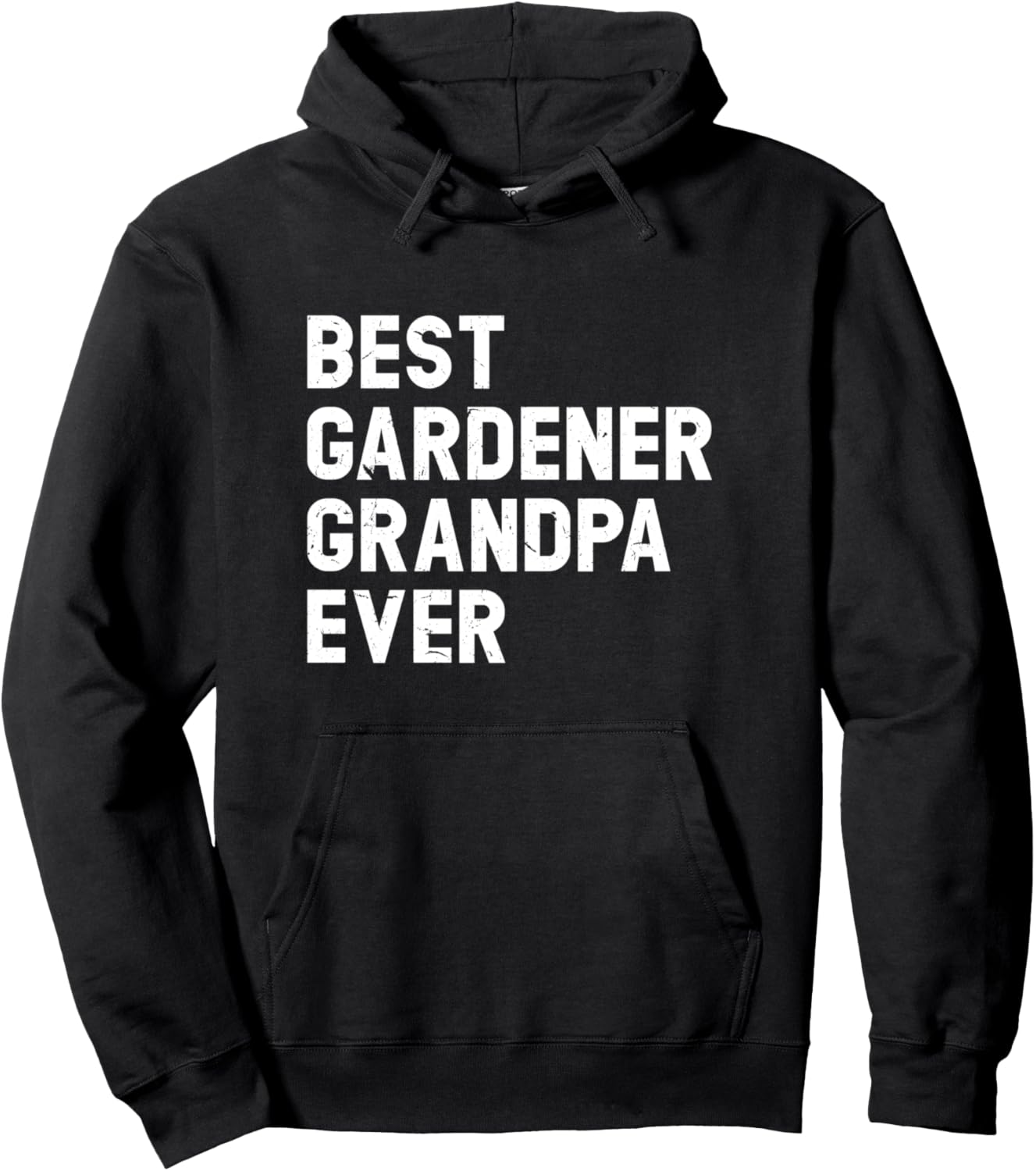 

Лучший дедушка-садовник на свете - Толстовка с надписью Дедушка-садовник-любитель Hobby Gardener Grandpa Landscaper, черный