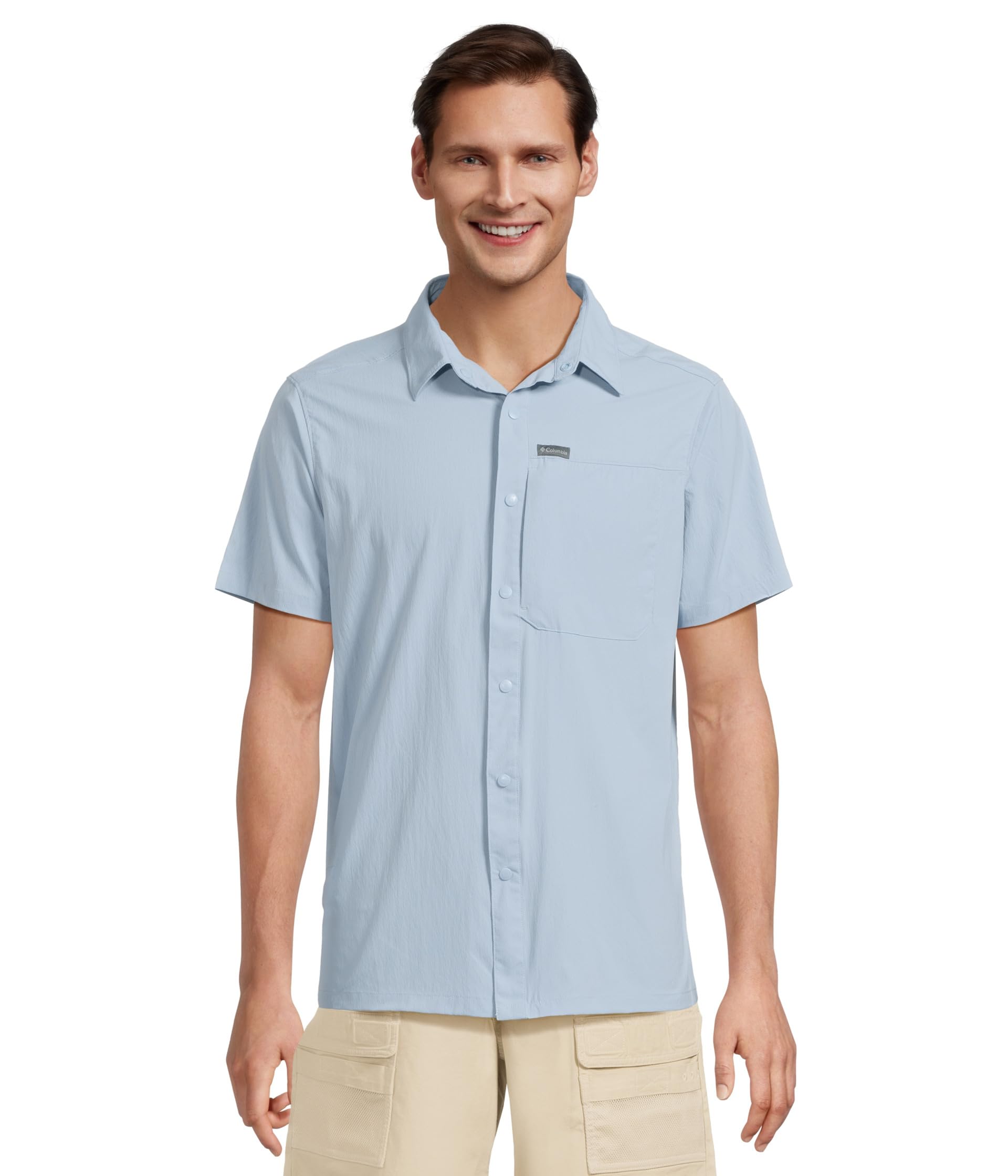

Рубашка Columbia Sage Peak Woven Short Sleeve Shirt, Ripple Blue
