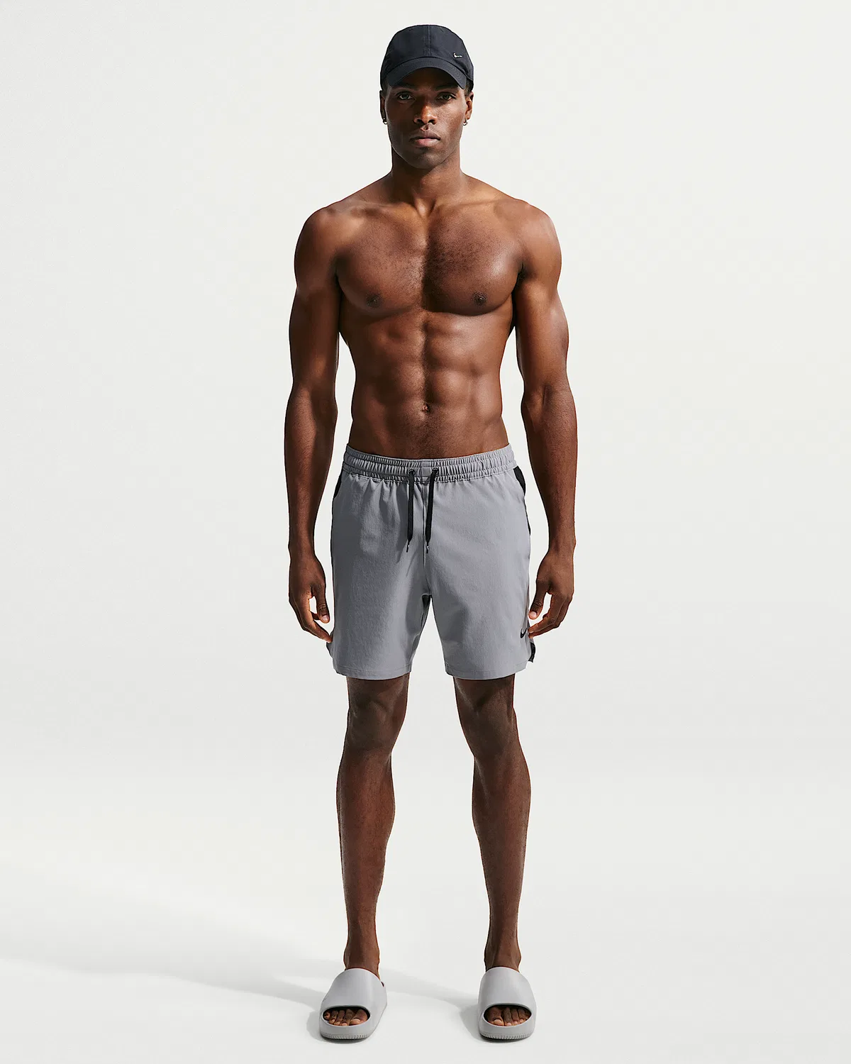 Мужские плавки Nike Swim Contend Essential 7" с подкладкой, Cool Grey
