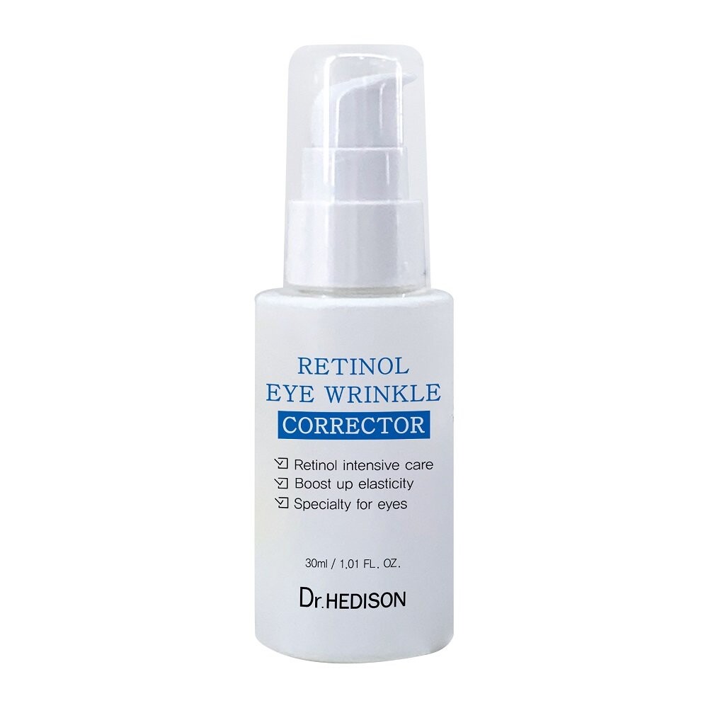 

Dr.HEDISON, Retinol Eye Wrinkle Corrector, сыворотка для глаз против морщин с ретинолом и пептидами, 30 мл