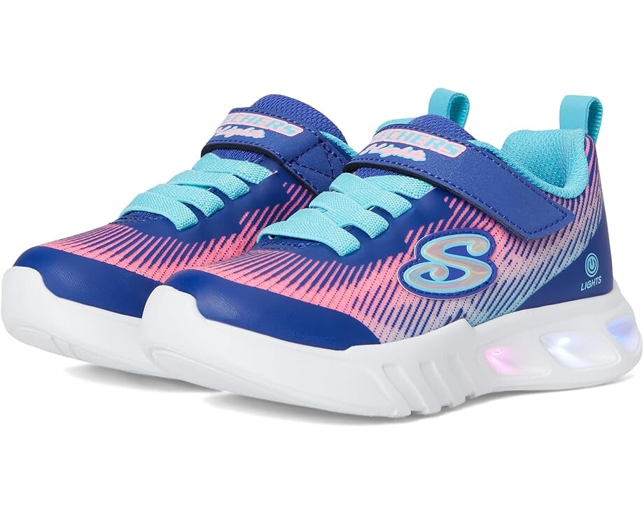 

Кроссовки SKECHERS KIDS Flicker Flash - Light Takeover 303704L, цвет Navy/Multi