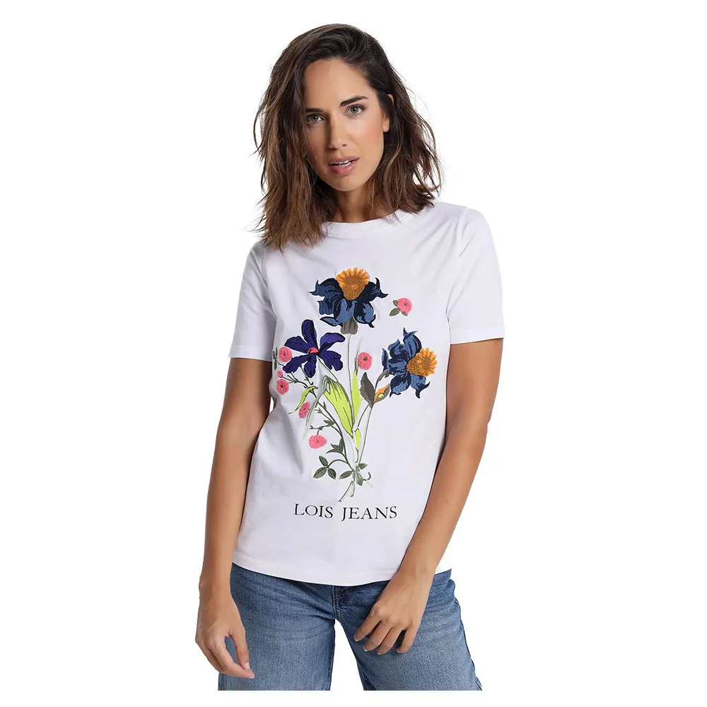 

Футболка с коротким рукавом Lois Jeans 8531, белый
