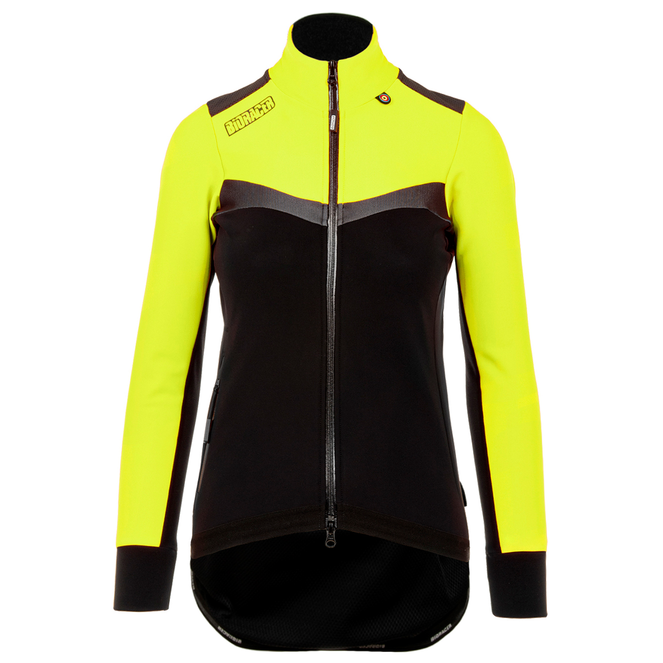 

Велосипедная куртка Bioracer Women's Vesper Tempest Protect Winter Fluo, цвет Fluo Yellow