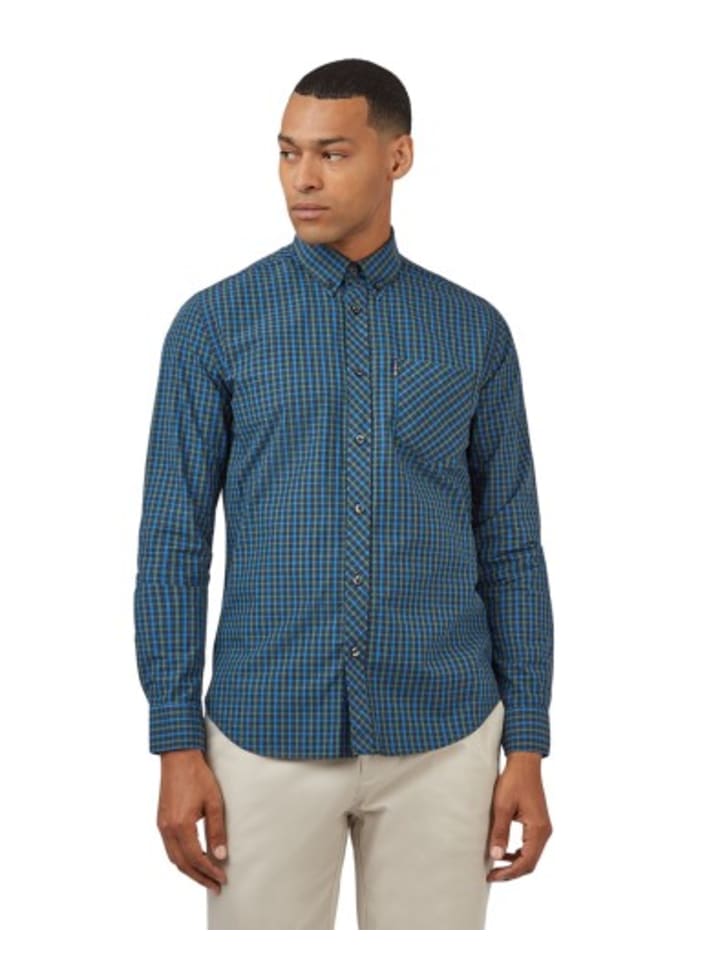 

Рубашка Ben Sherman, синий