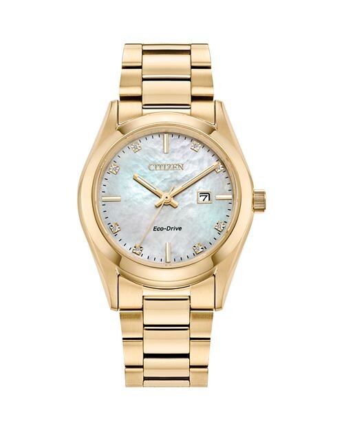 

Роскошные часы Eco-Drive Sport, 33 мм Citizen, цвет White