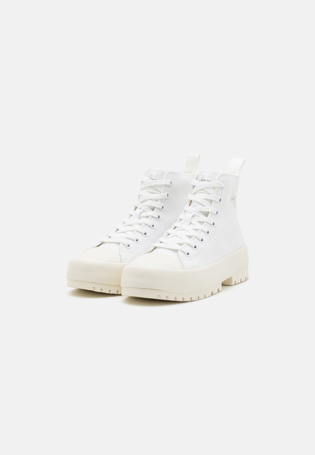 

Кроссовки LUGGED HYBRID LACEUP MID Calvin Klein, белый