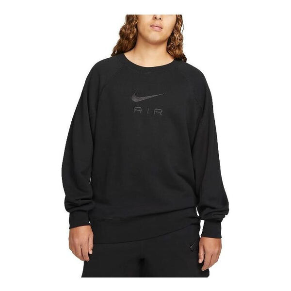 

Толстовка с капюшоном Air French Terry с круглым вырезом Nike, черный