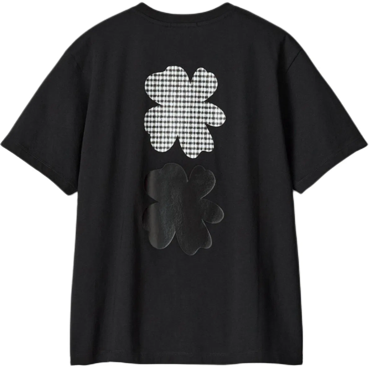 Футболка UNIQLO x Cecilie Bahnsen SS26 для женщин, черная — фото 3