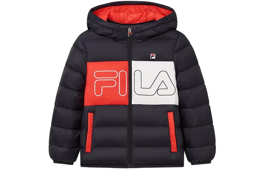 

Детские пуховики/жилеты Fila Kids, синий