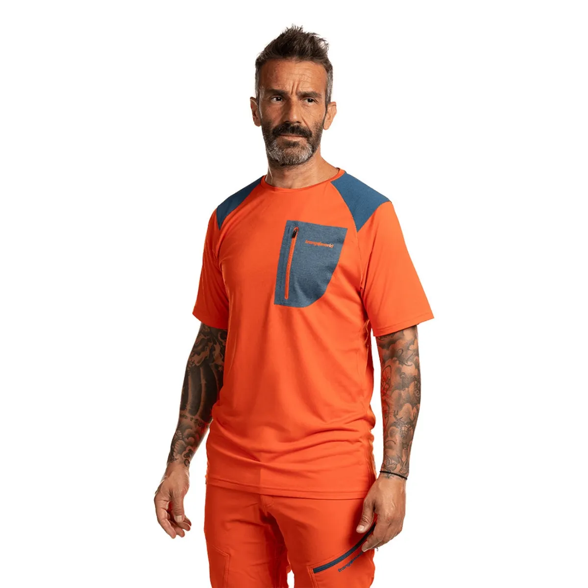 

Футболка мужская Trangoworld Trx2 Pro Short, ярко-оранжевый