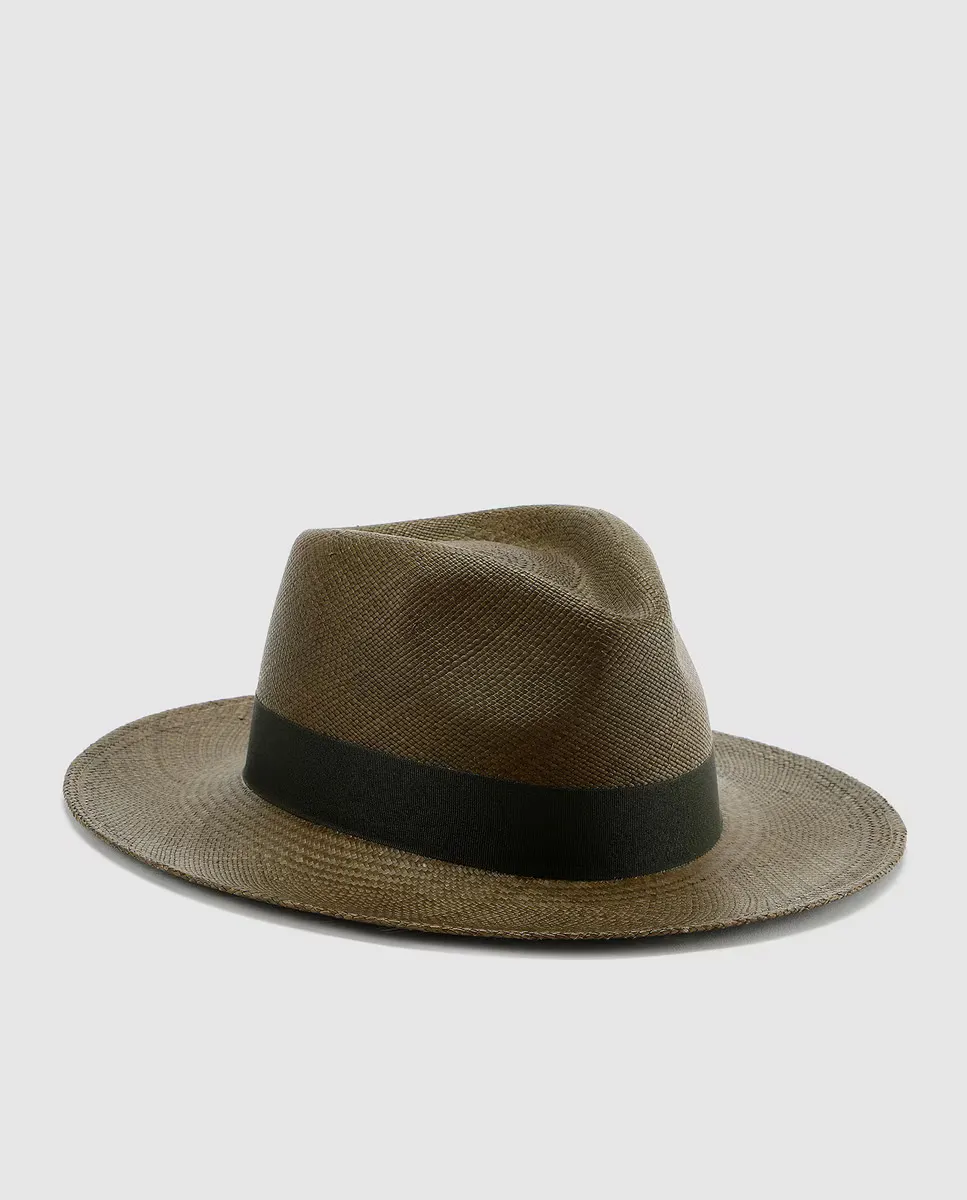 

Коричневая мужская шляпа Panamanía с широкими полями Panamania Hats, коричневый
