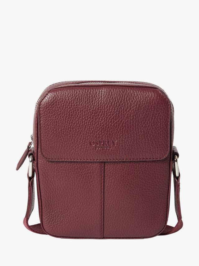 

Кожаная поясная сумка для телефона Osprey Jacob OSPREY LONDON, Merlot