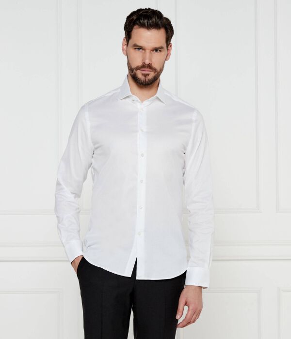 

Рубашка с гибким воротником Slim fit Tommy Hilfiger, белый