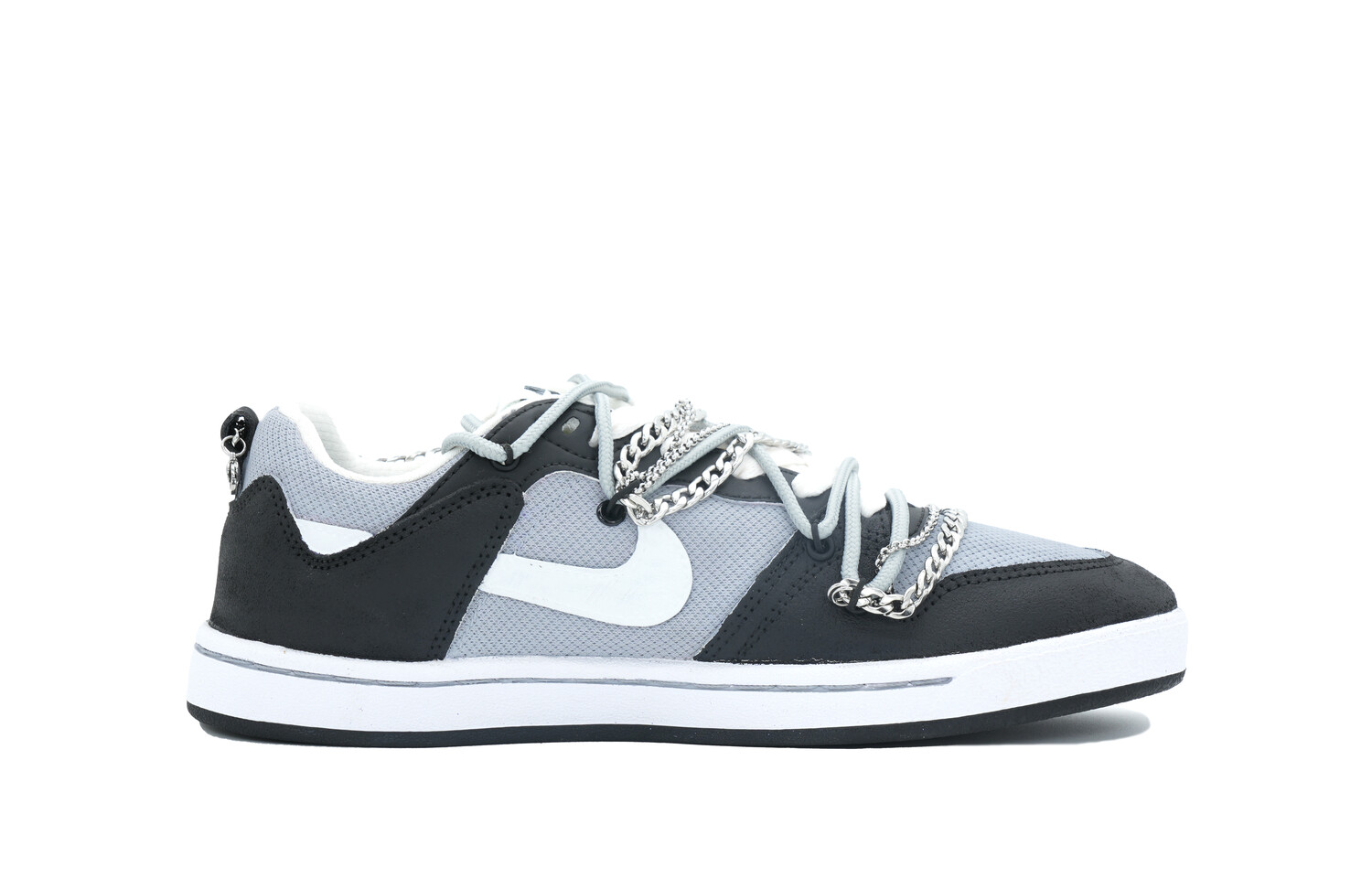 

Кроссовки Nike SB Alleyoop Skateboarding Shoes Women's Low-top Black/white/gray, черный
