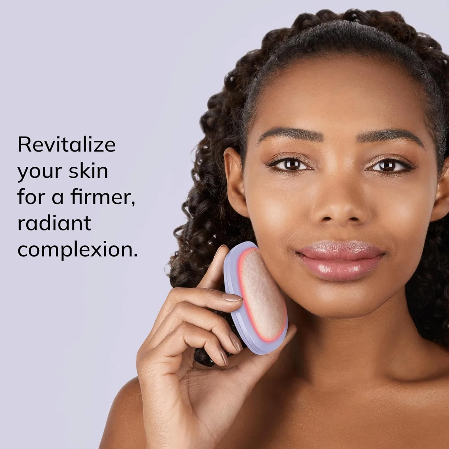Маска для лица Geske — LED- «SmartAppGuided Sonic Warm & Cool Mask 9 in » от ‎ , Purple — фото 3
